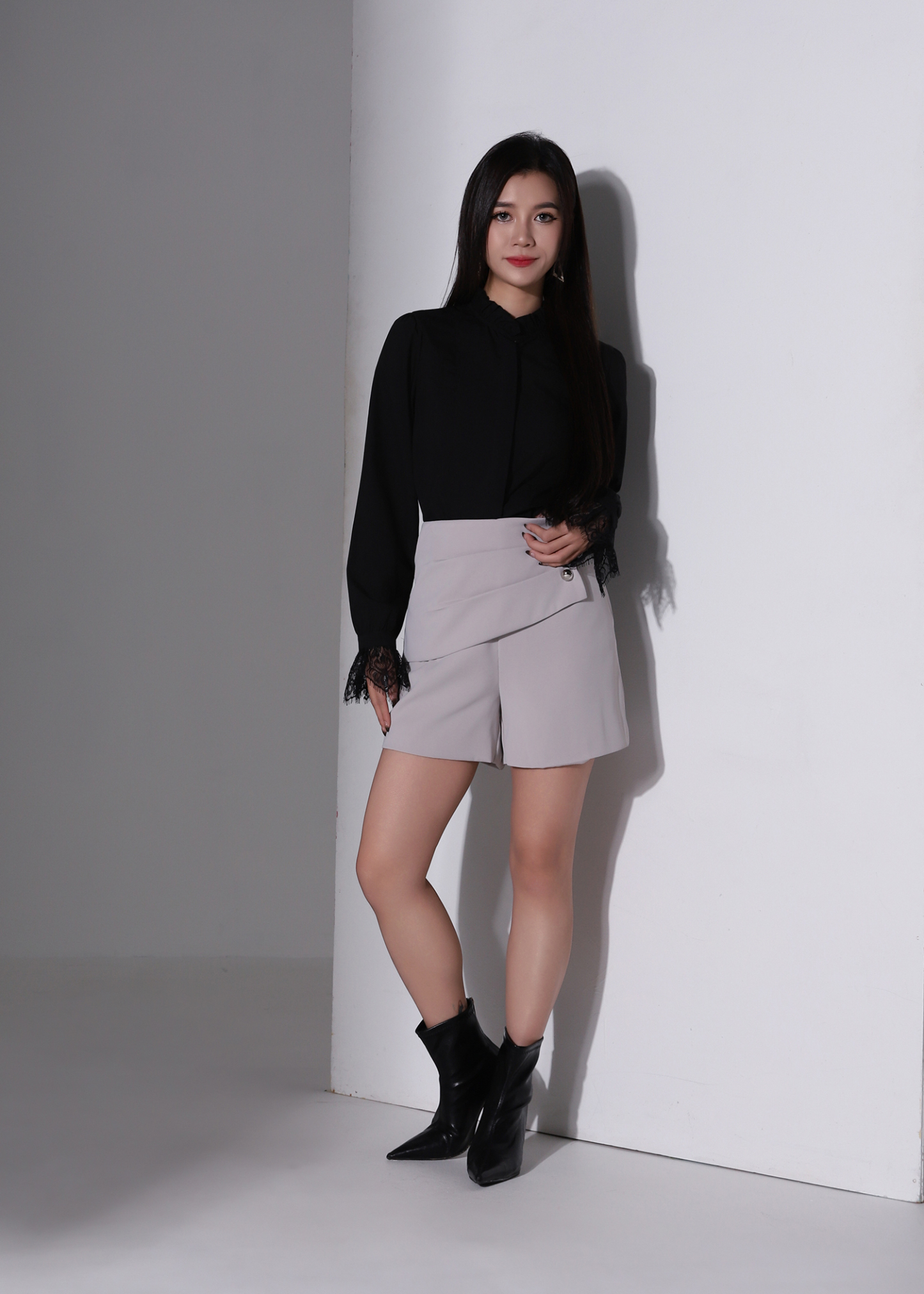 Elegant Layered Short Pants AC264