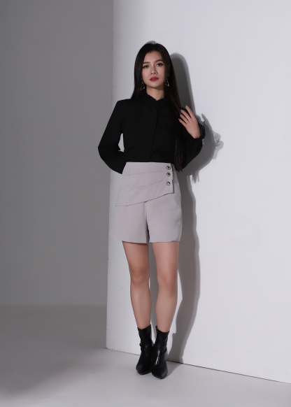 Elegant Layered Short Pants AC264