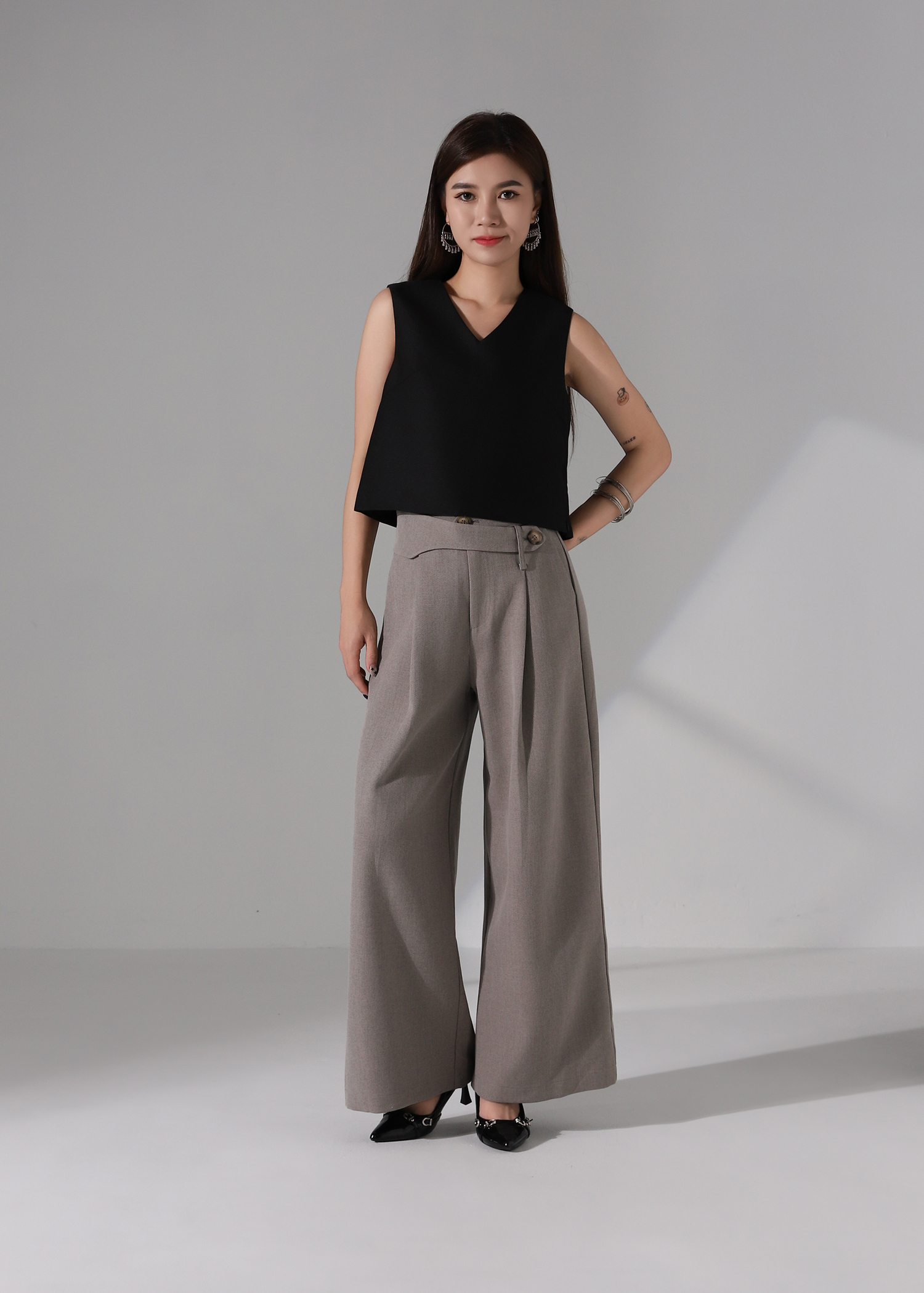 Daily Comfy Side Pocket Long Pants AC279