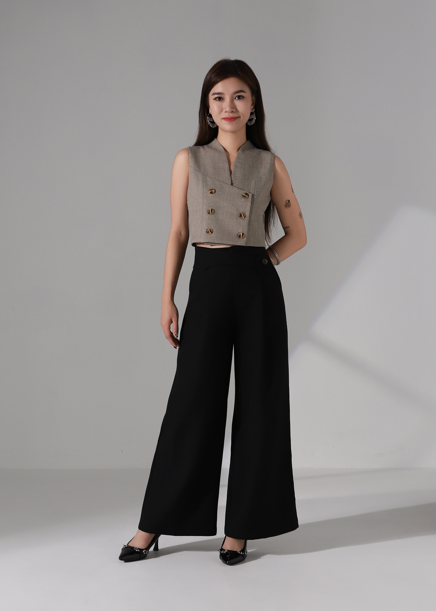 Daily Comfy Side Pocket Long Pants AC279