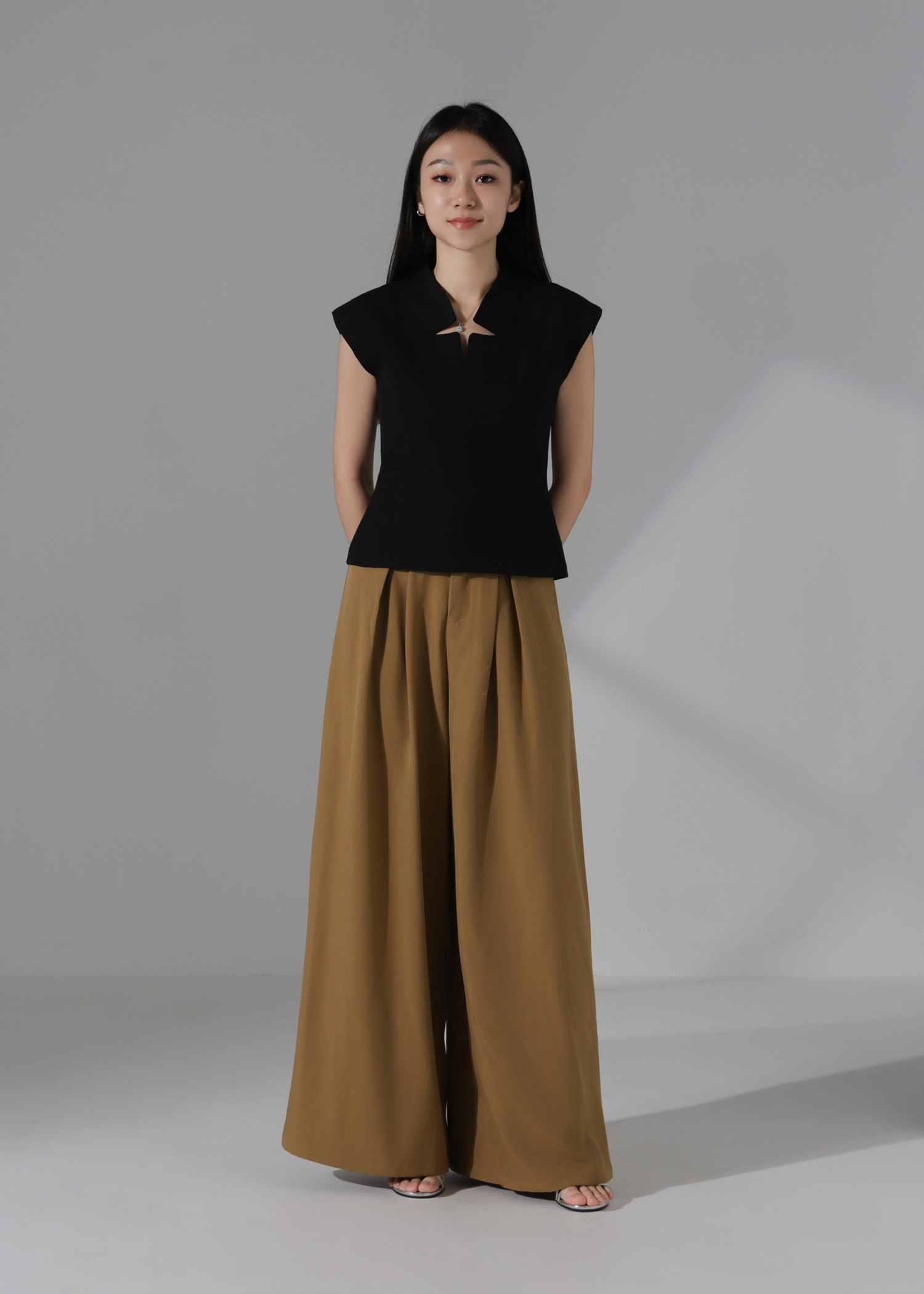 Smart Casual Collar Top AC924
