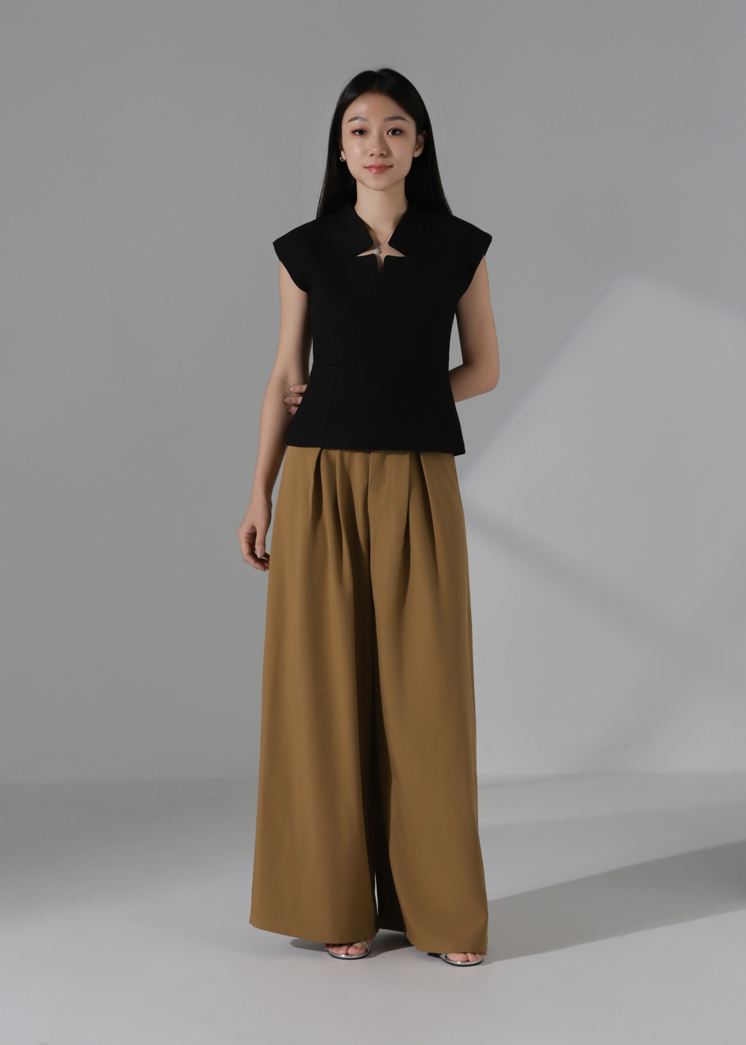 Smart Casual Collar Top AC924