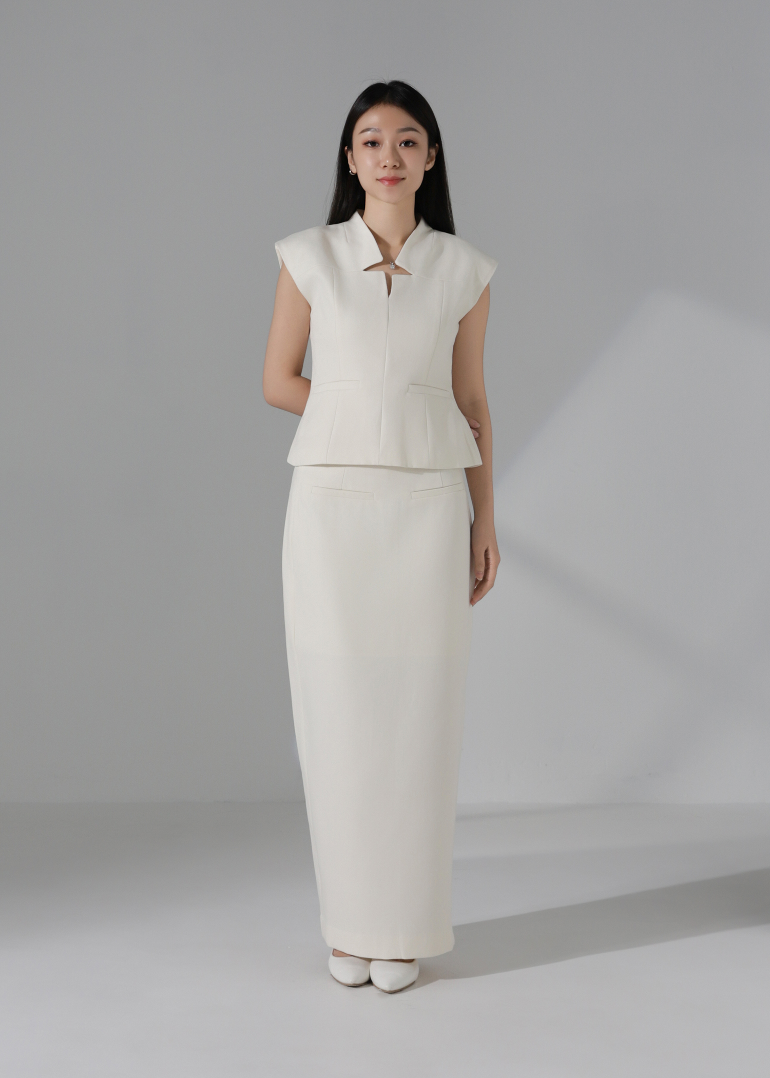 Smart Casual Midi Skirt AC295