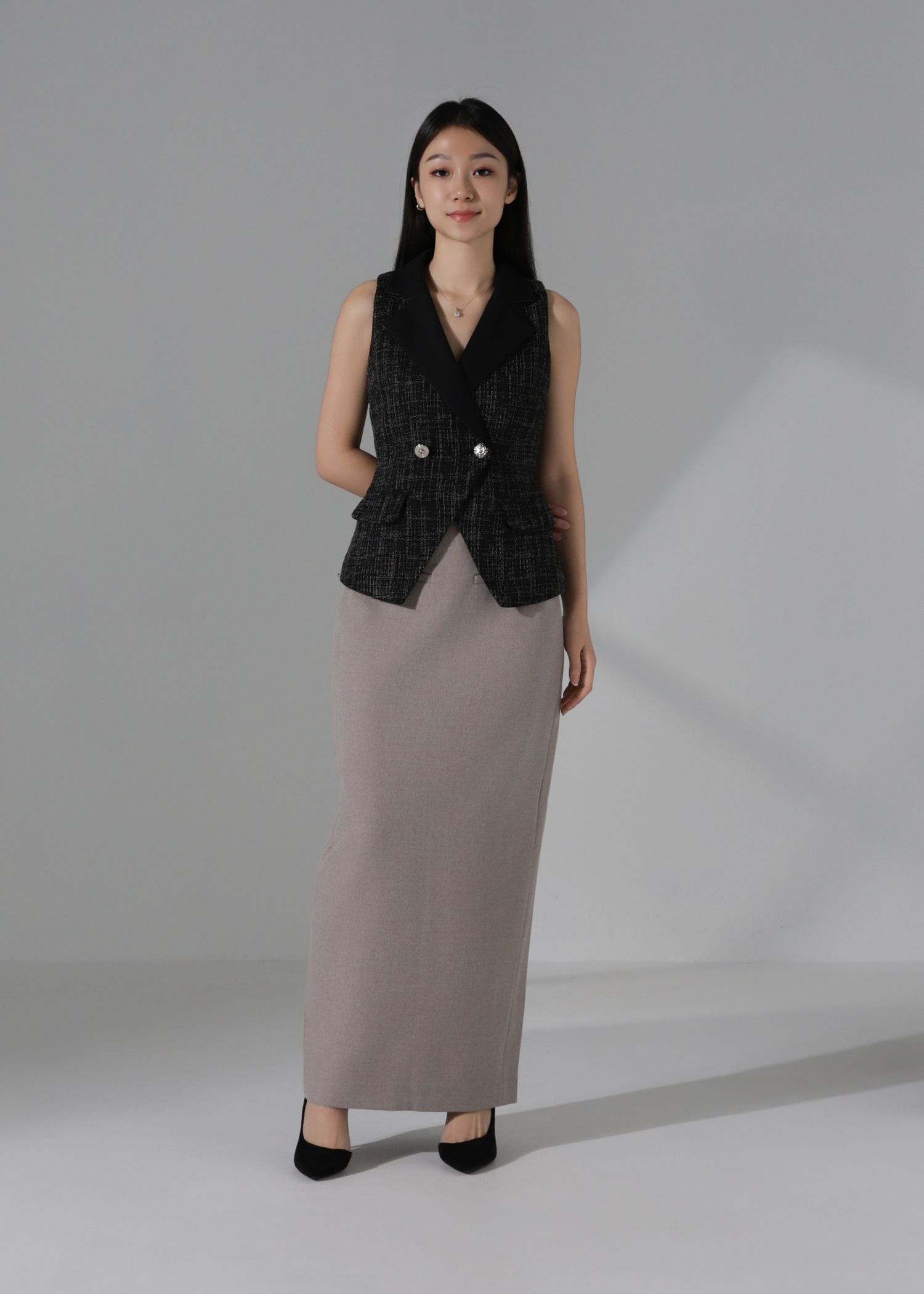 Smart Casual Midi Skirt AC295