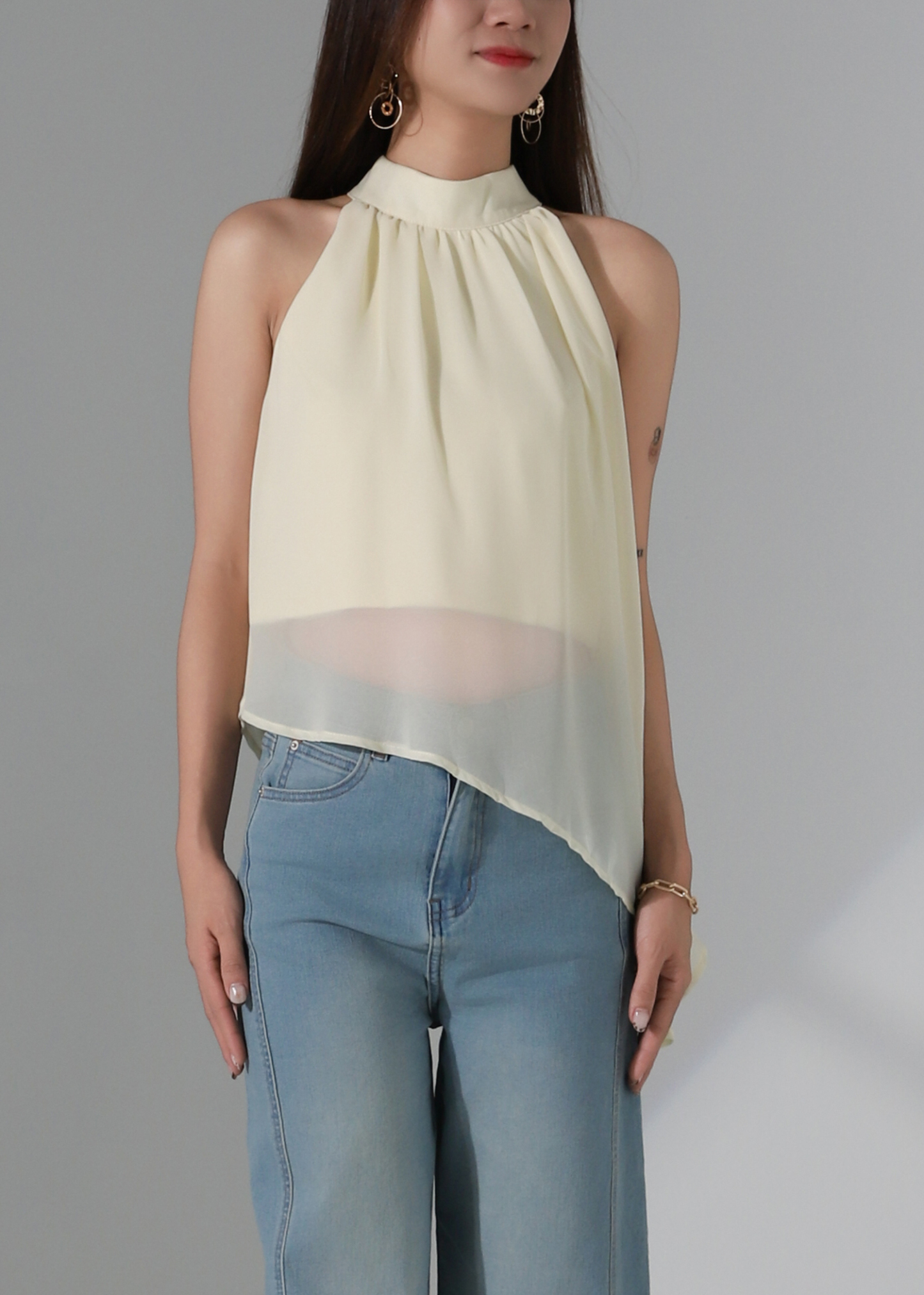 Flowy Chiffon Top AC347