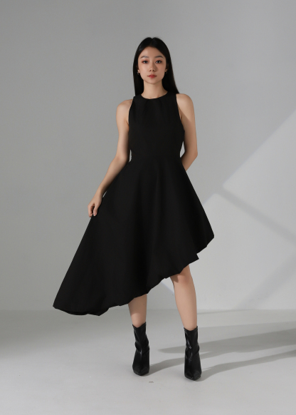 Sleeveless Bubble Dress AC355