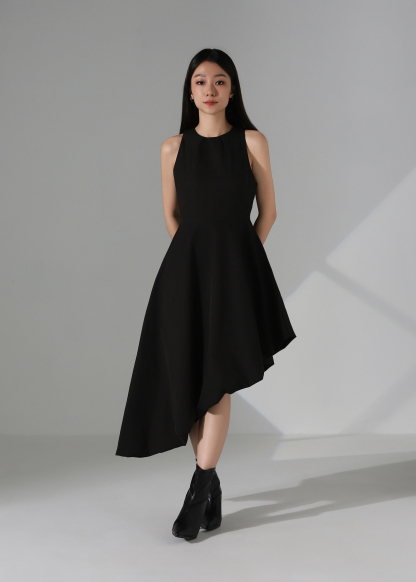 Sleeveless Bubble Dress AC355