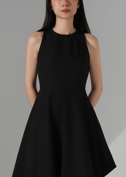 Sleeveless Bubble Dress AC355