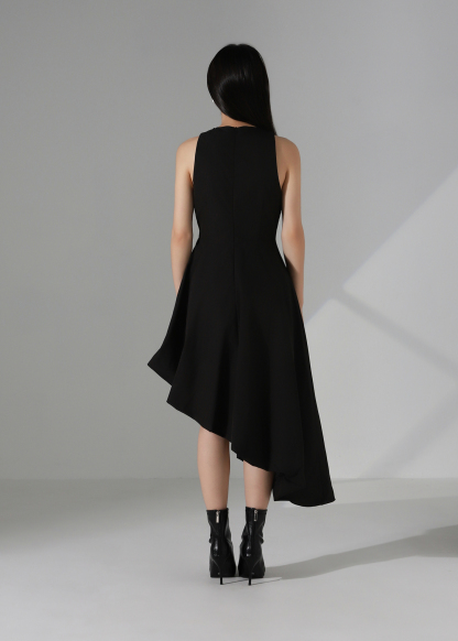 Sleeveless Bubble Dress AC355