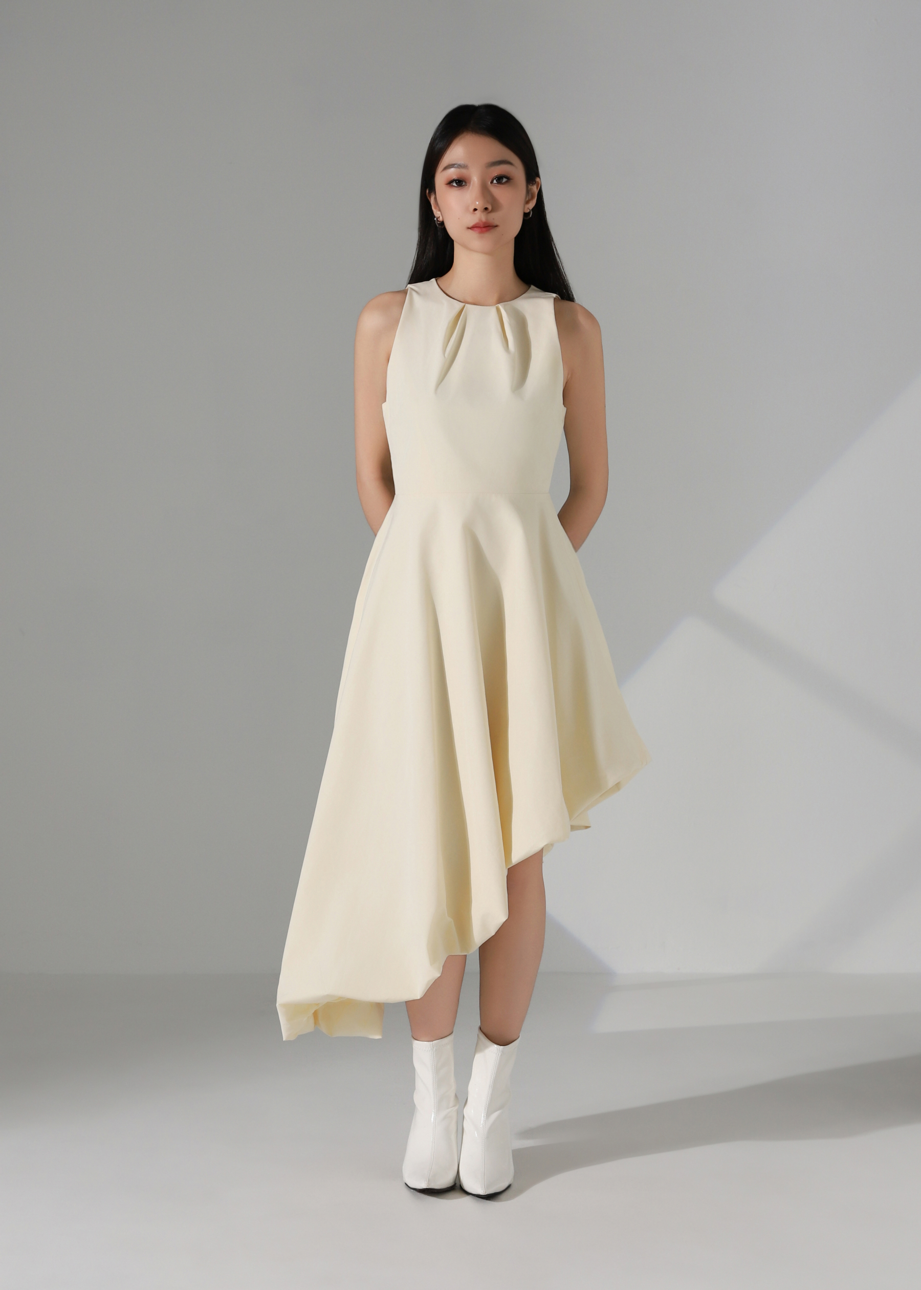Sleeveless Bubble Dress AC355