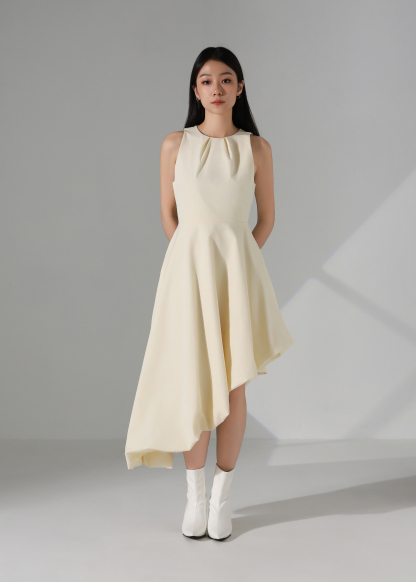 Sleeveless Bubble Dress AC355