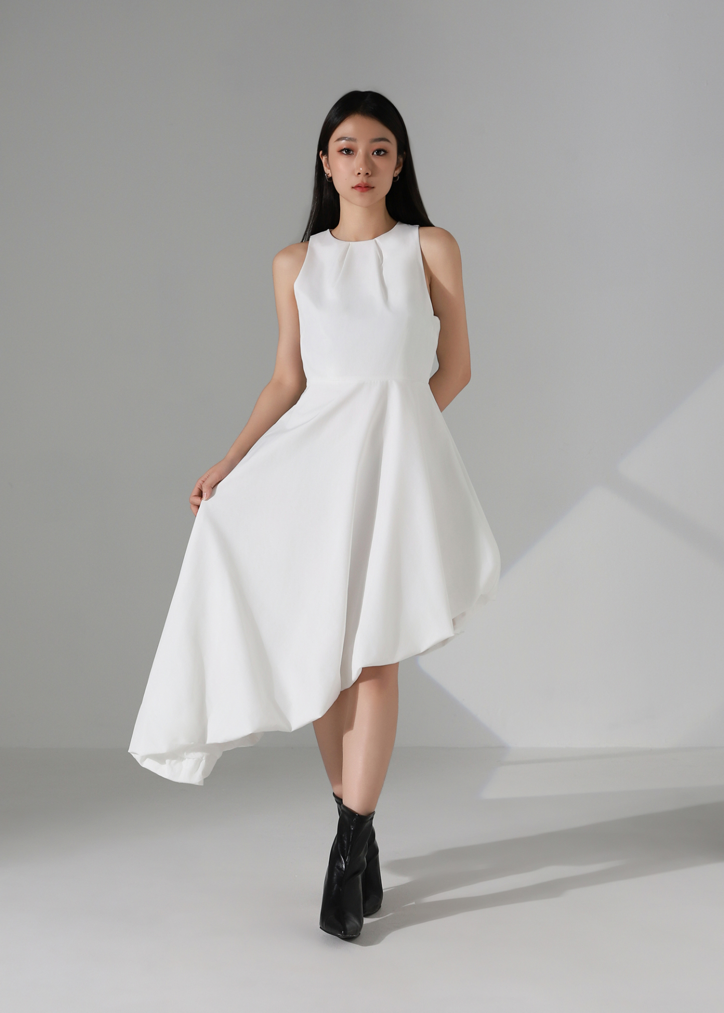 Sleeveless Bubble Dress AC355