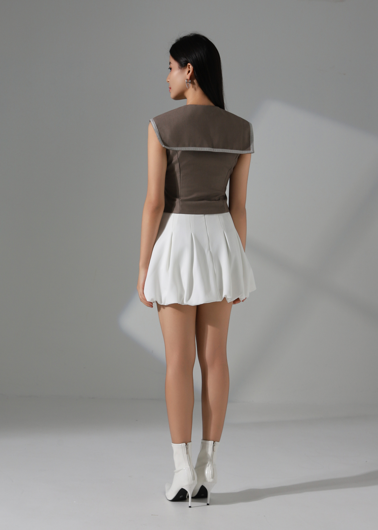 Formal Collar Top AC357