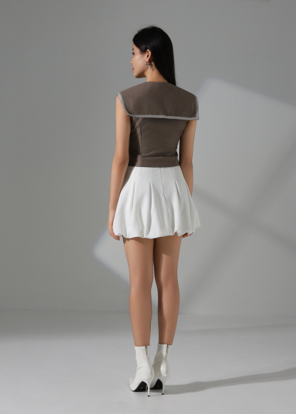 Formal Collar Top AC357