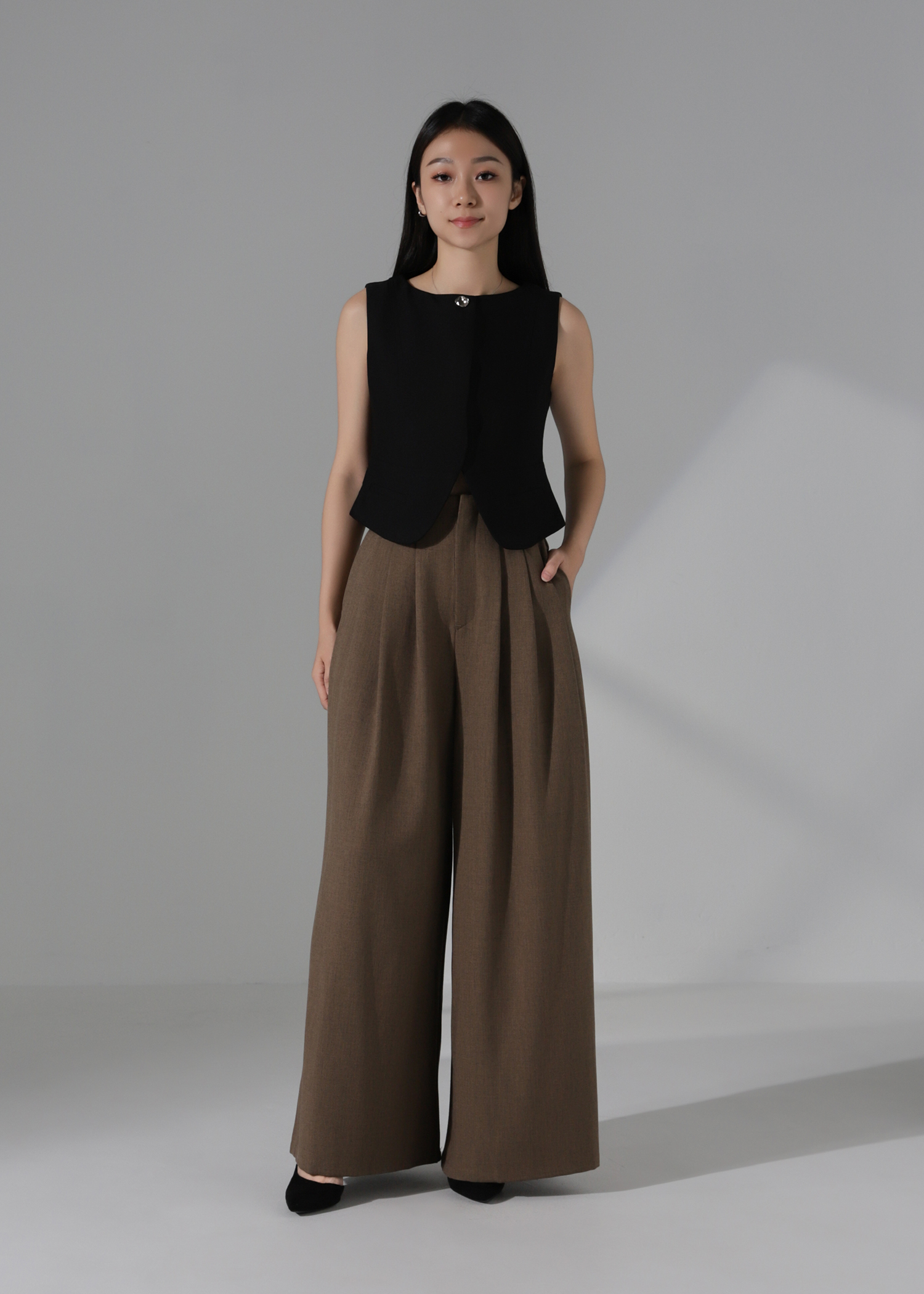 Elegant Wear Sleeveless Blouse AC362