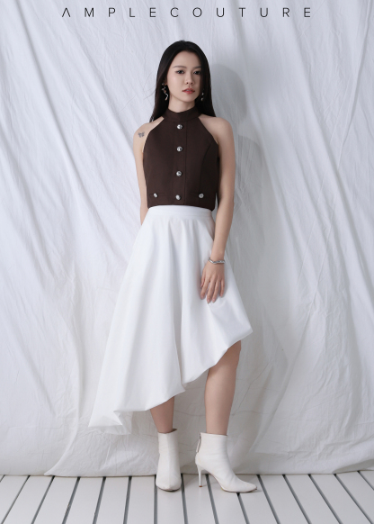 Asymmetric Flare Skirt AC356