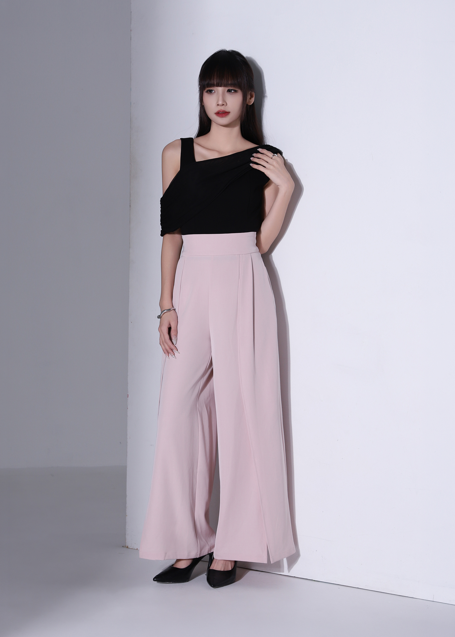 Elegant Wear Decorative Net Top AC383