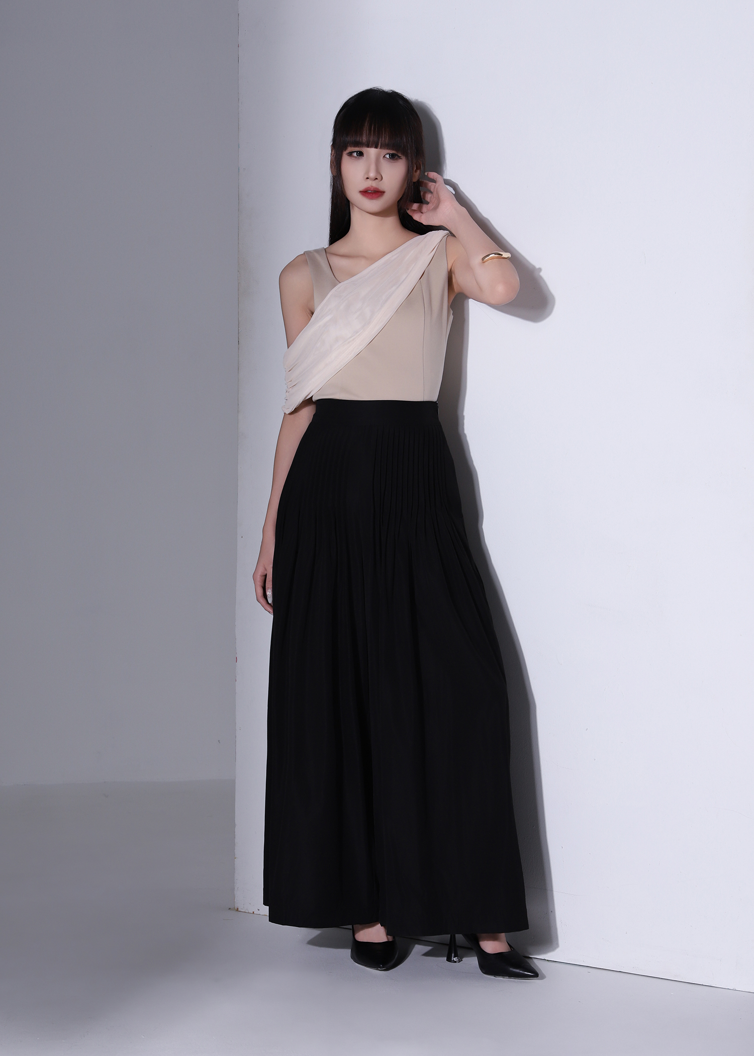 Elegant Wear Decorative Net Top AC383