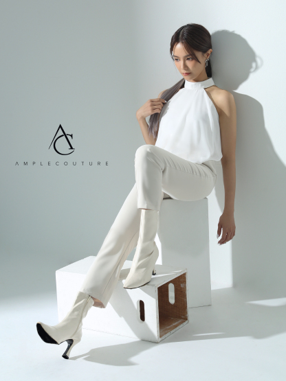 Halter Ruffles Top AC404 (SPO)