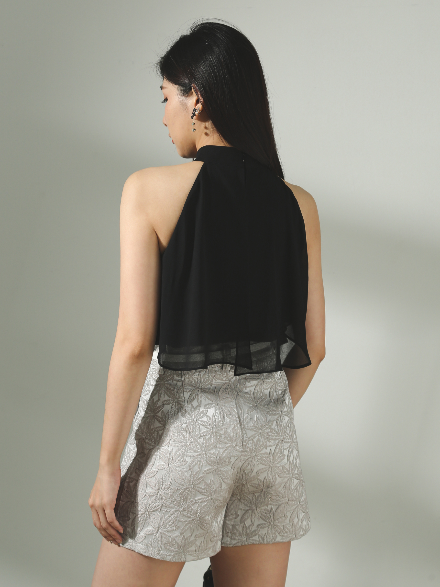 Halter Ruffles Top AC404 (SPO)