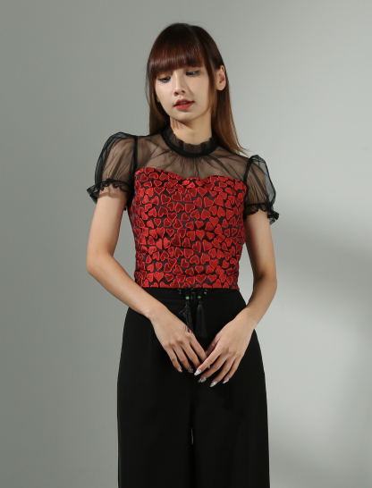 [PREORDER]Net With Love Top AC415 (SPO)