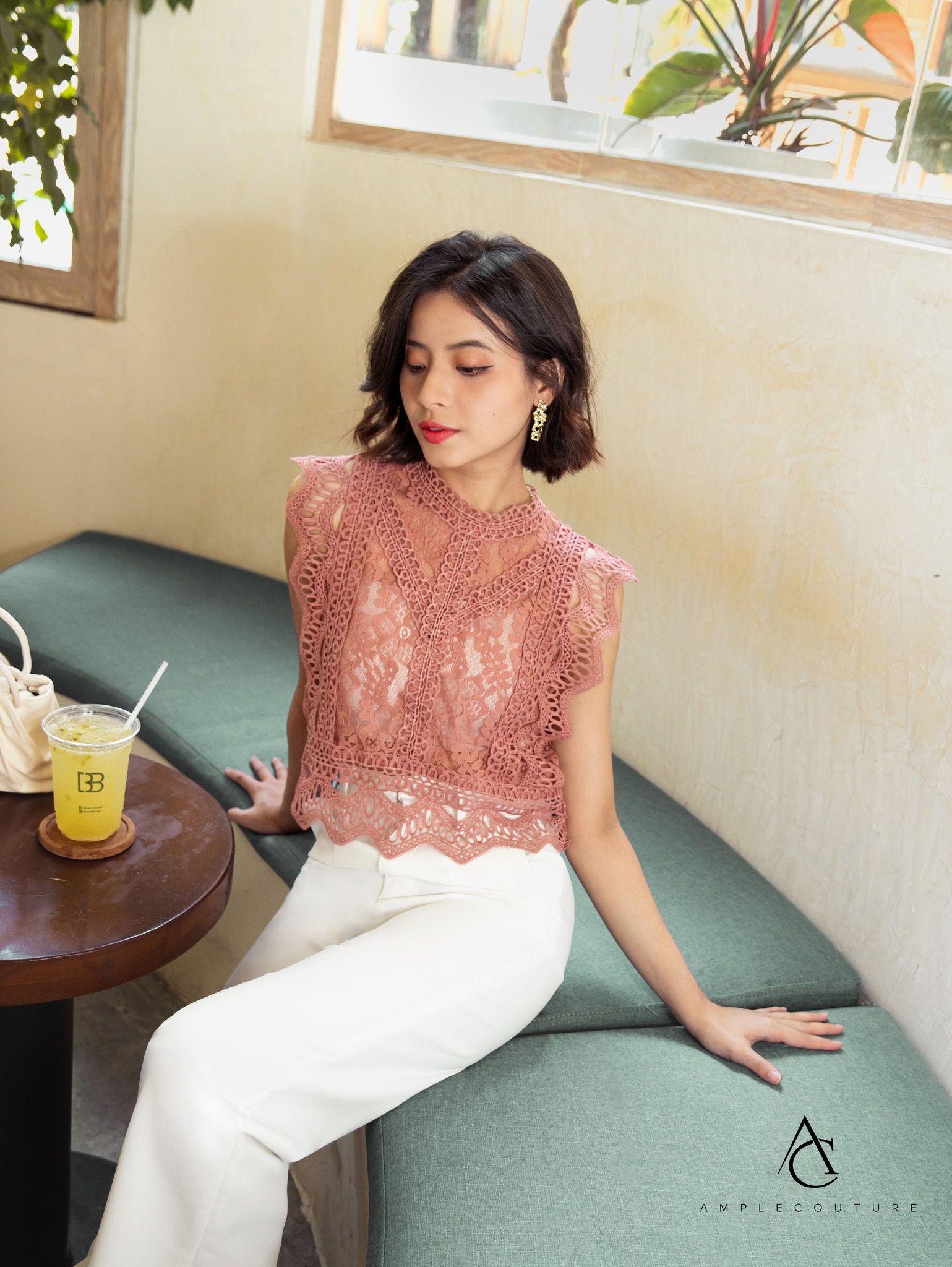 High Waist Long Pants AC502