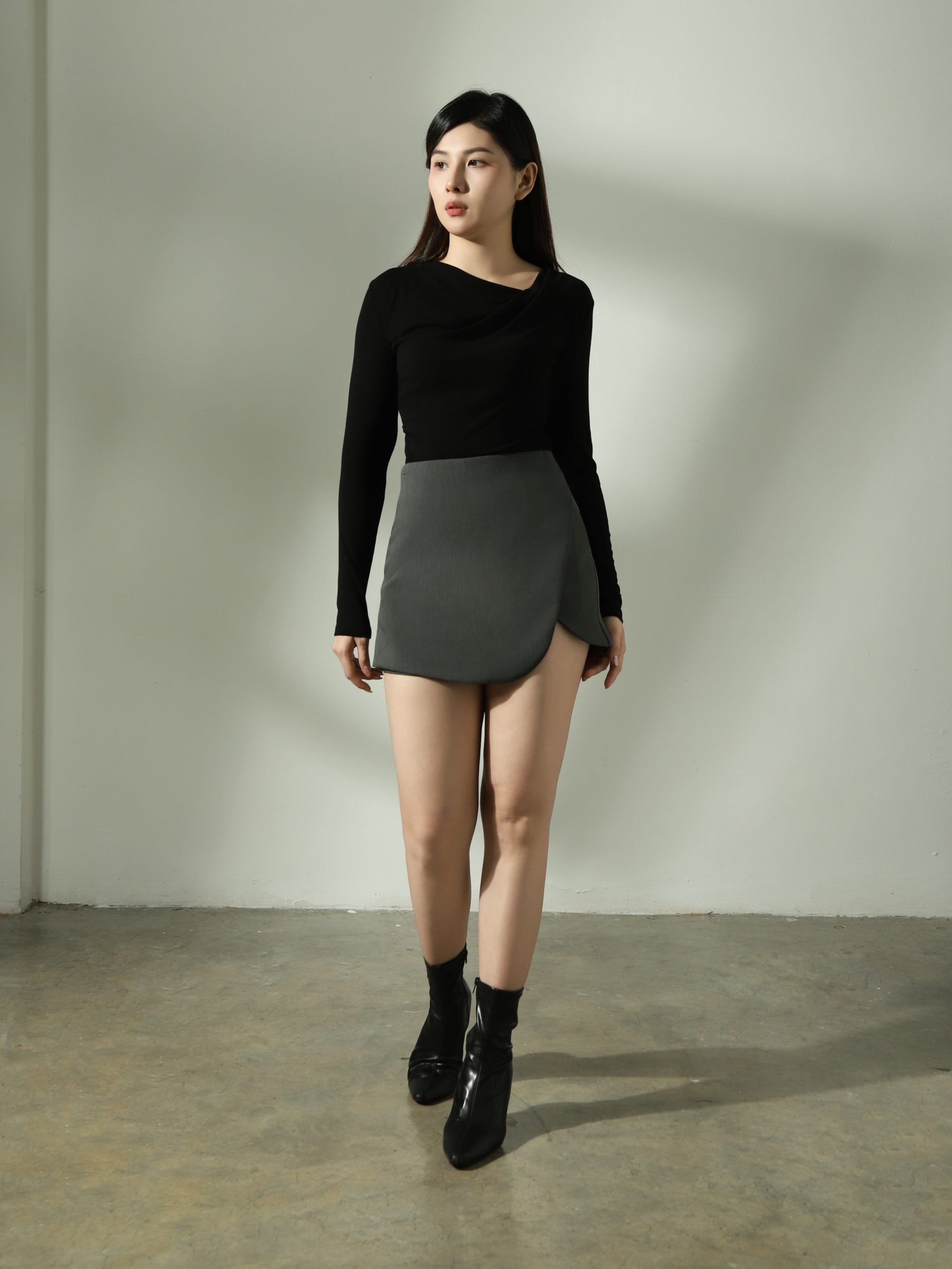 Wrap Skirt Pants AC505