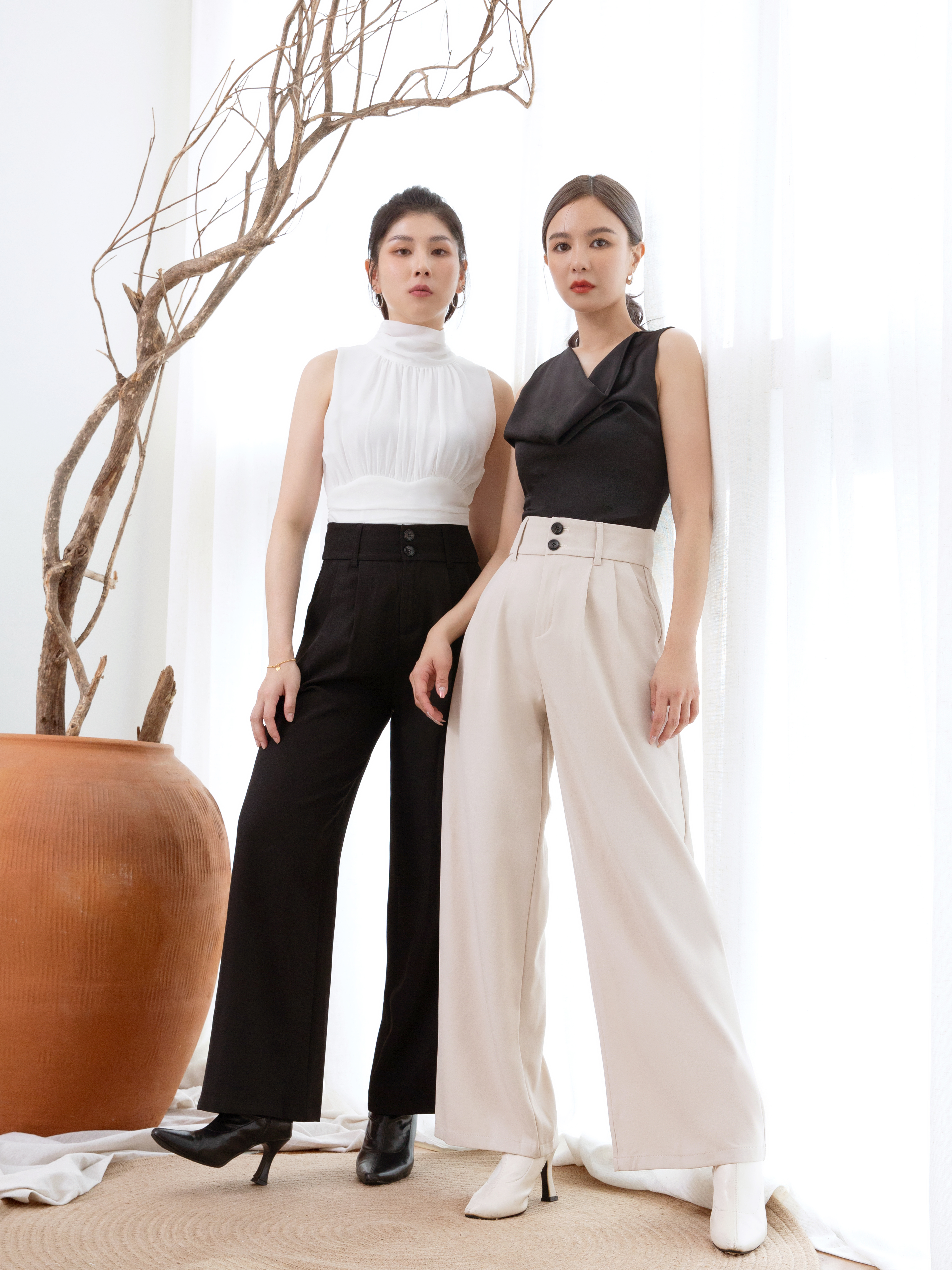 Side Pocket Long Pant AC533