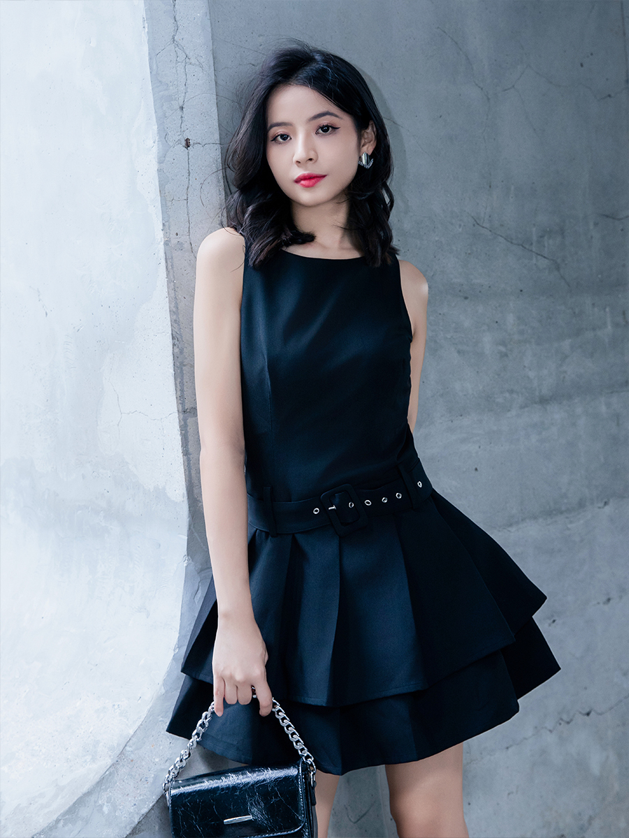 Elegant Wear With Belt Jumpsuit AC534