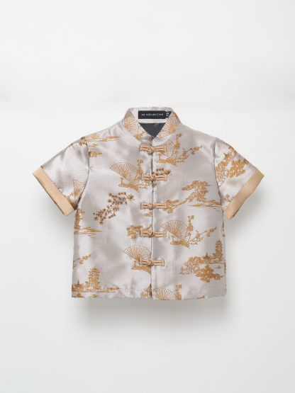 Short Sleeve New Year Top AC541