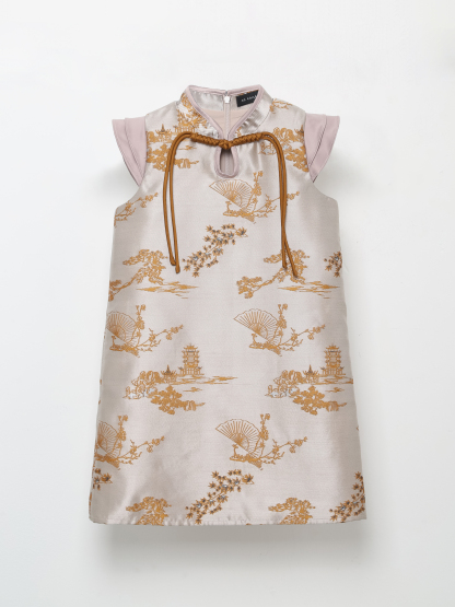 Sleeveless Back Zip Dress AC553