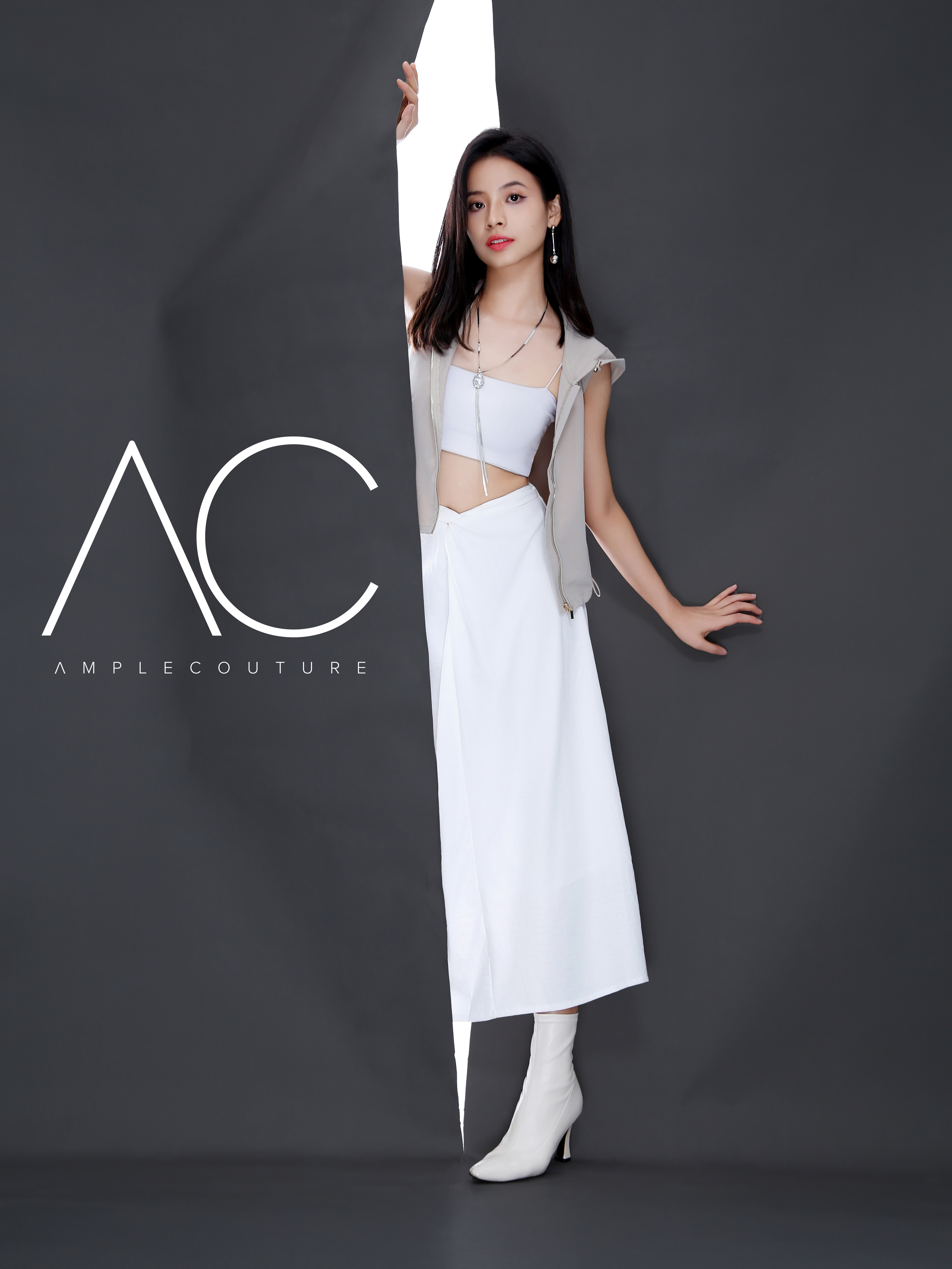 Sleeveless With Cap Top AC561