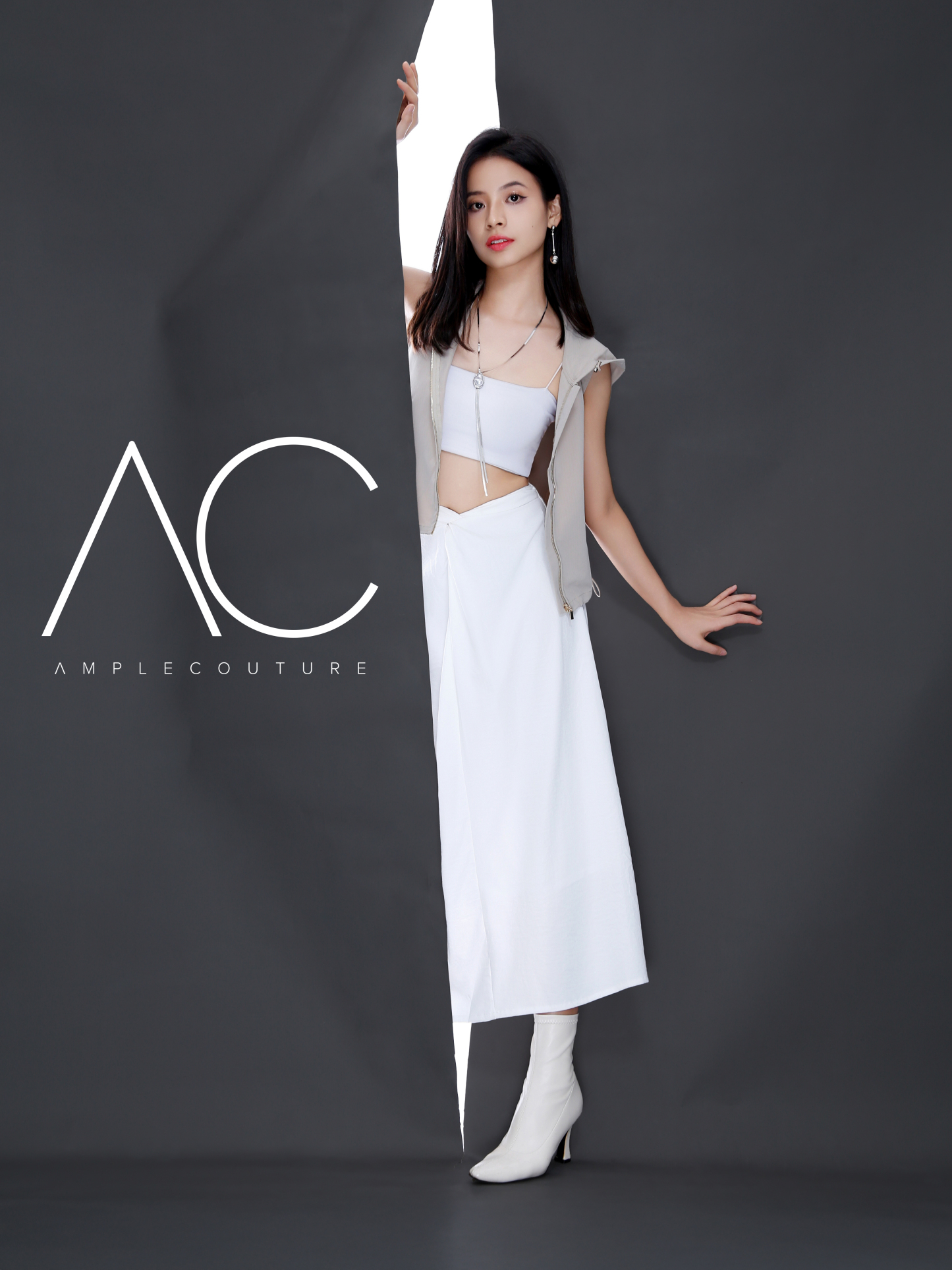 Sleeveless With Cap Top AC561
