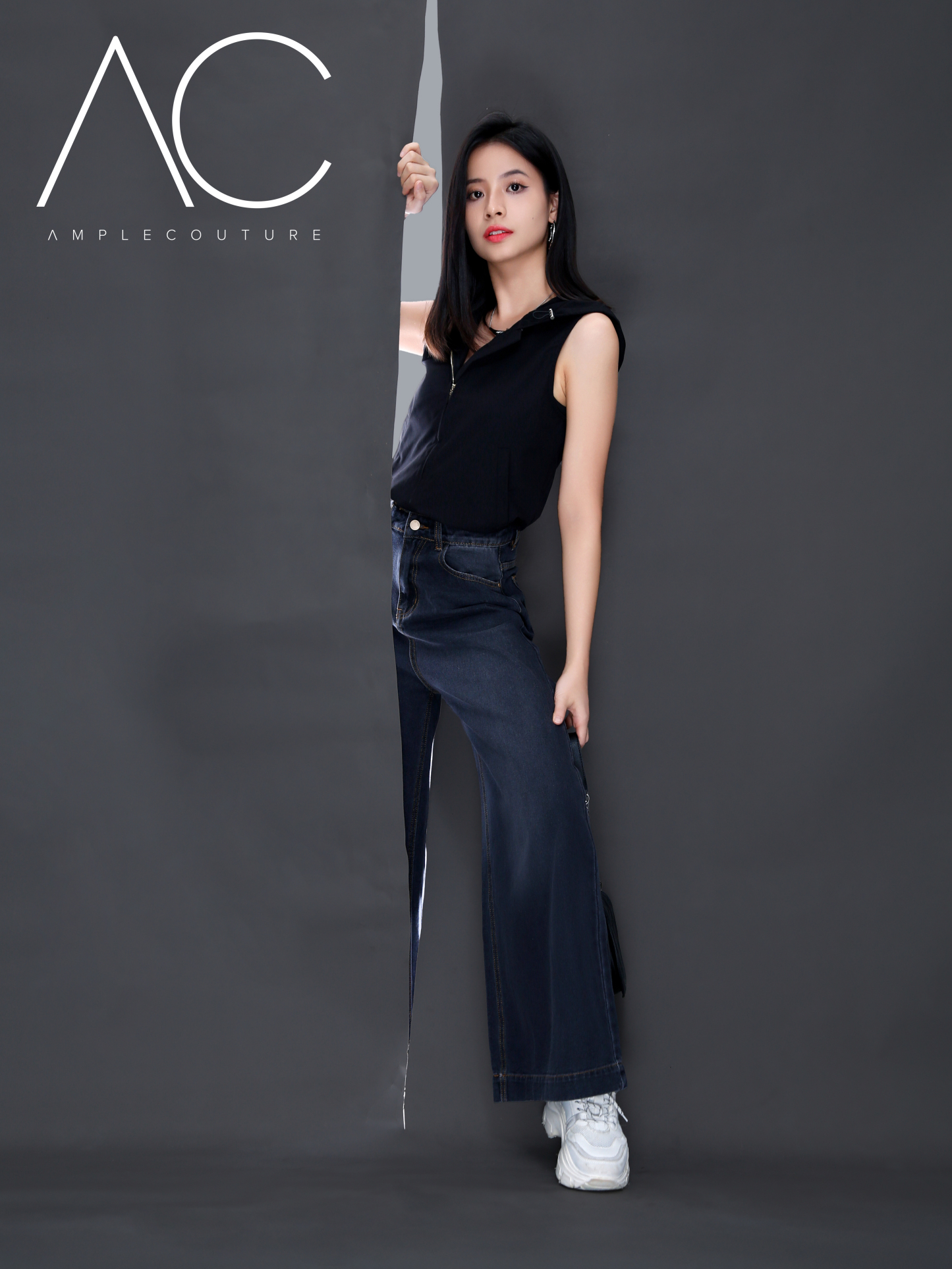 Sleeveless With Cap Top AC561