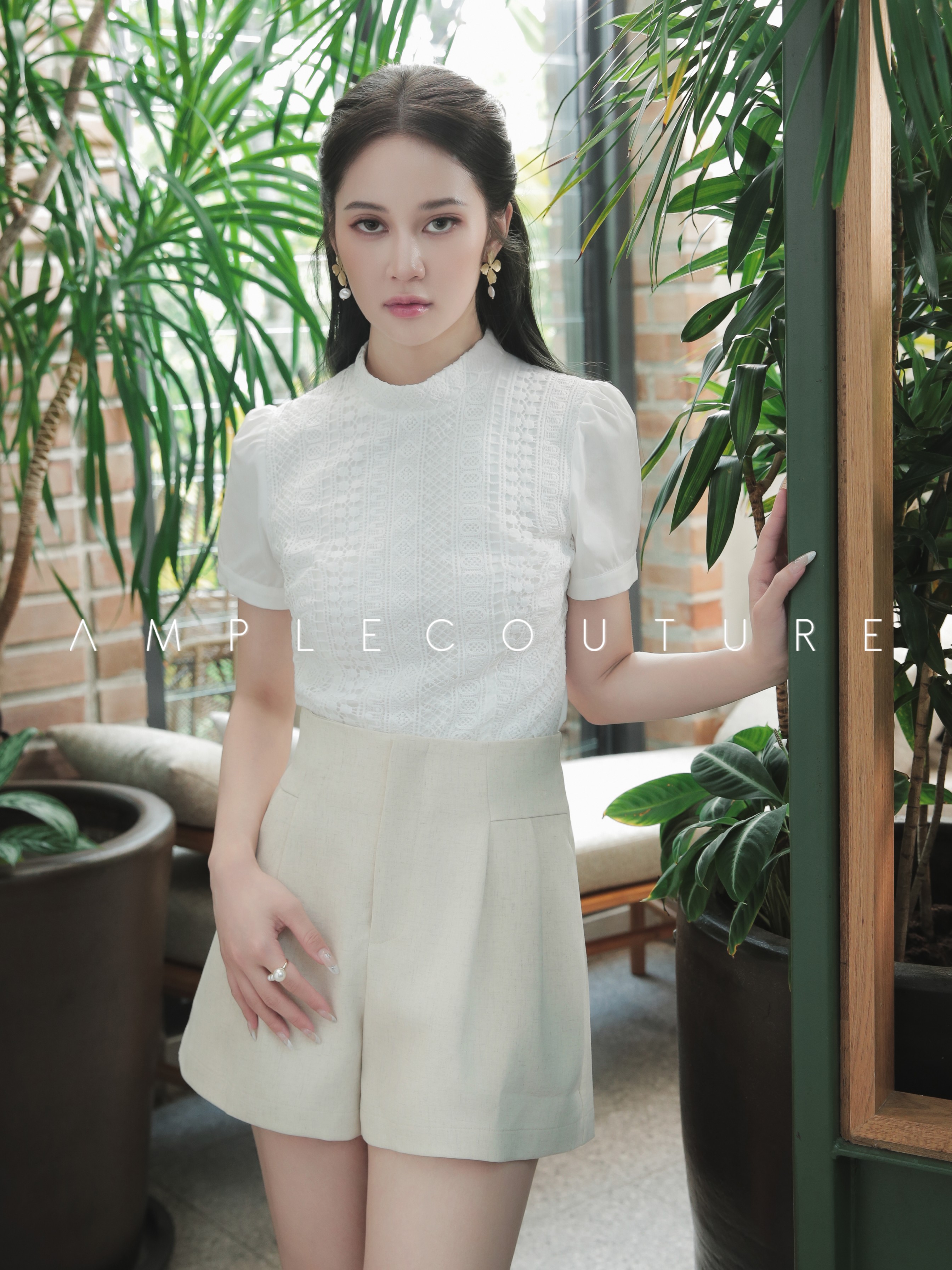 Eyelet Lace Top AC564