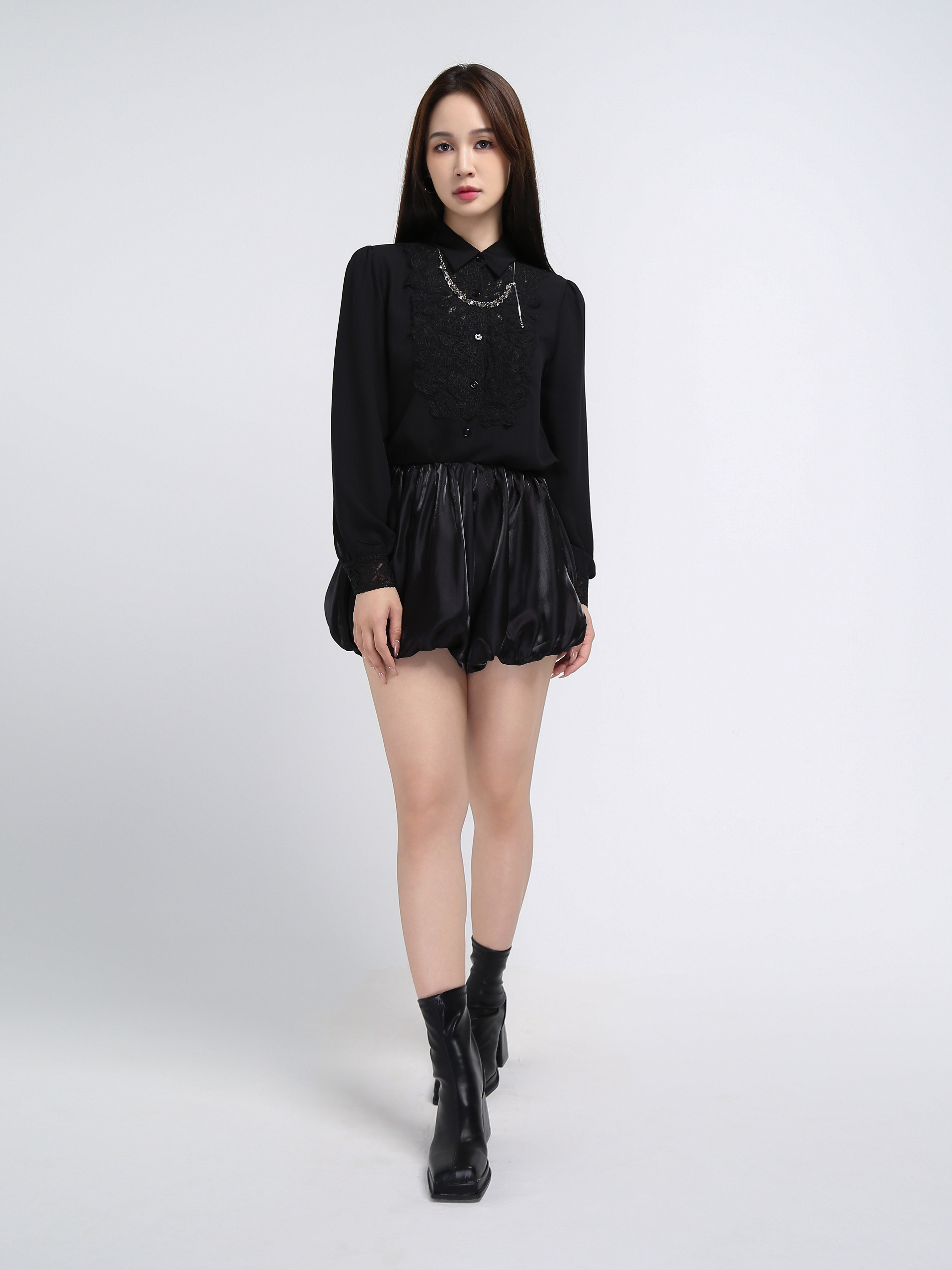 Eyelet Lace Blouse AC566