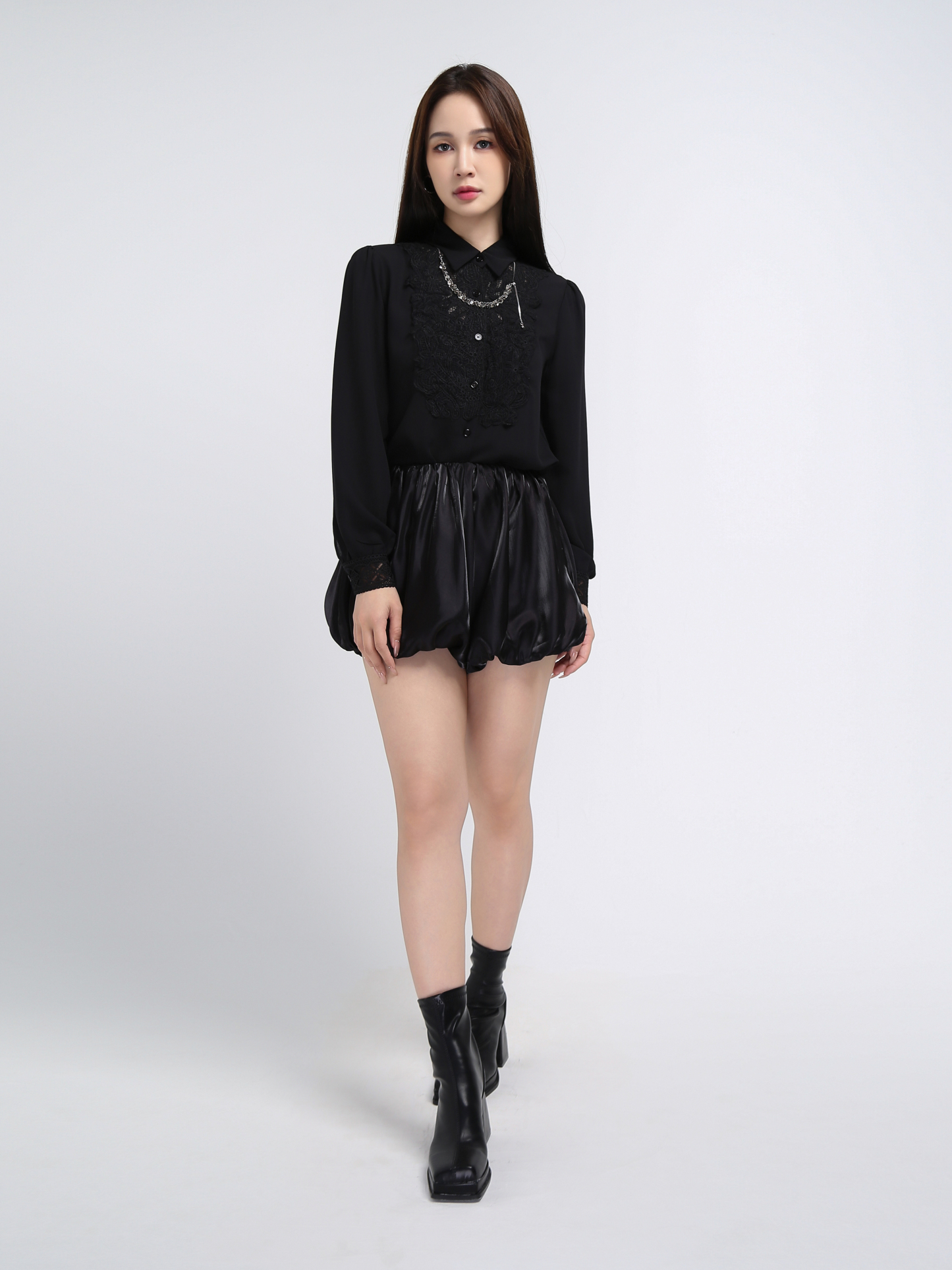 Eyelet Lace Blouse AC566