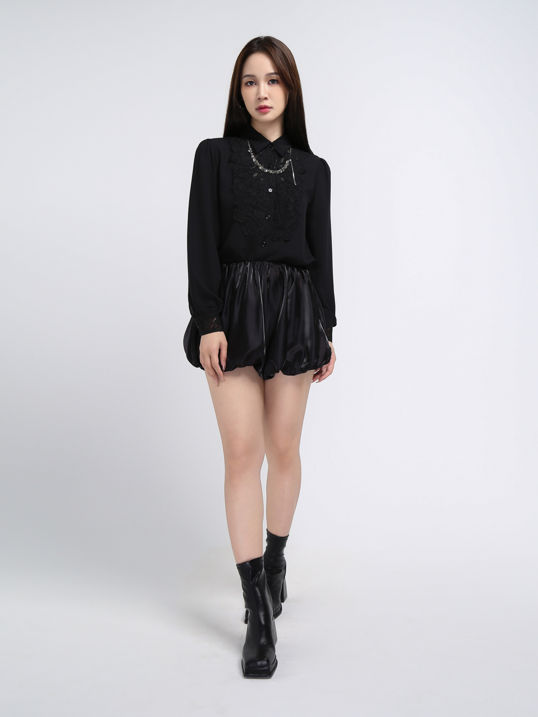 Eyelet Lace Blouse AC566