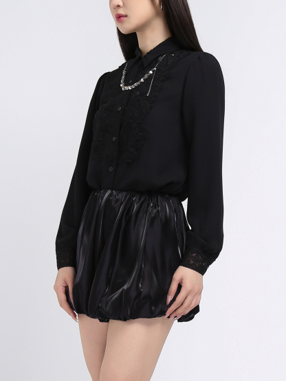 Eyelet Lace Blouse AC566