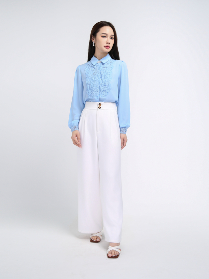 Eyelet Lace Blouse AC566