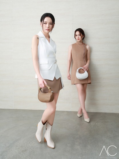 High Waist Wrap Skorts AC575