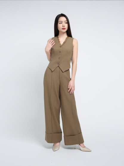 Wide Leg Long Pants AC570