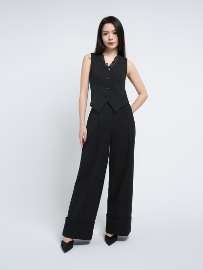 Wide Leg Long Pants AC570