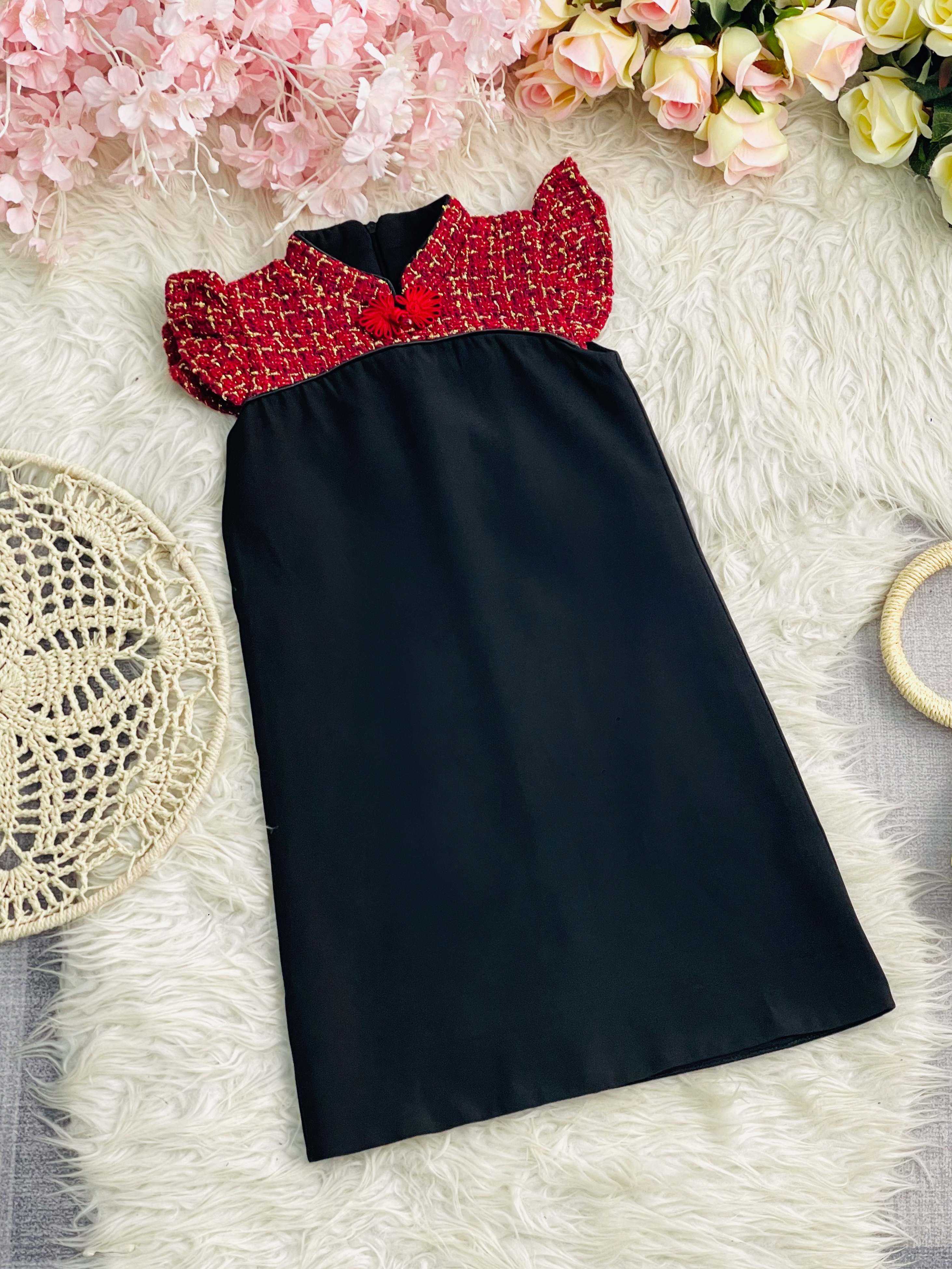 Cheongsam Chanel Style Dress Kids AC607