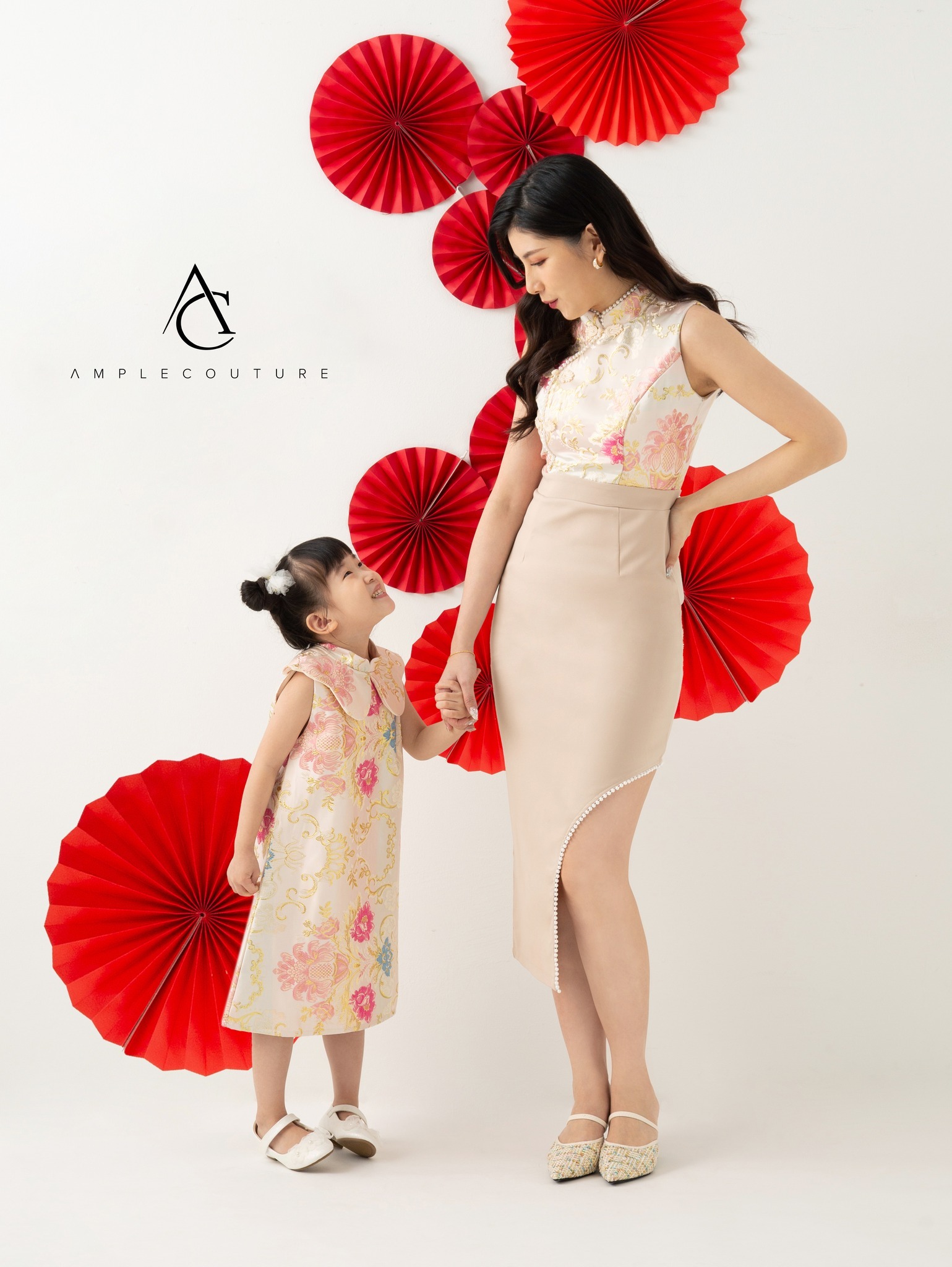 Sleeveless Irregular Long With Decorative Pearl Dress AC610 (SPO)