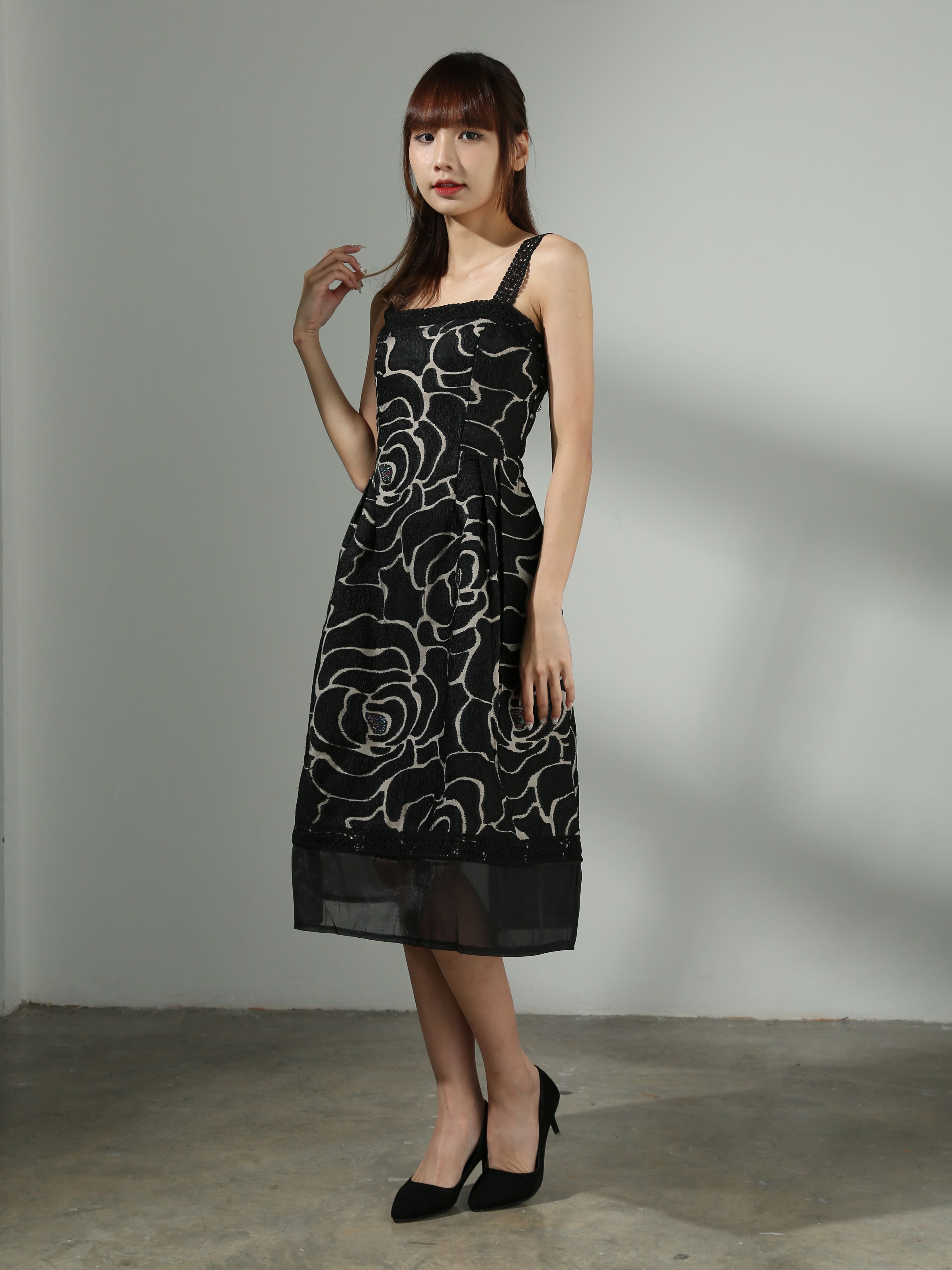 [PREORDER] Flower Elegant Dress AC623
