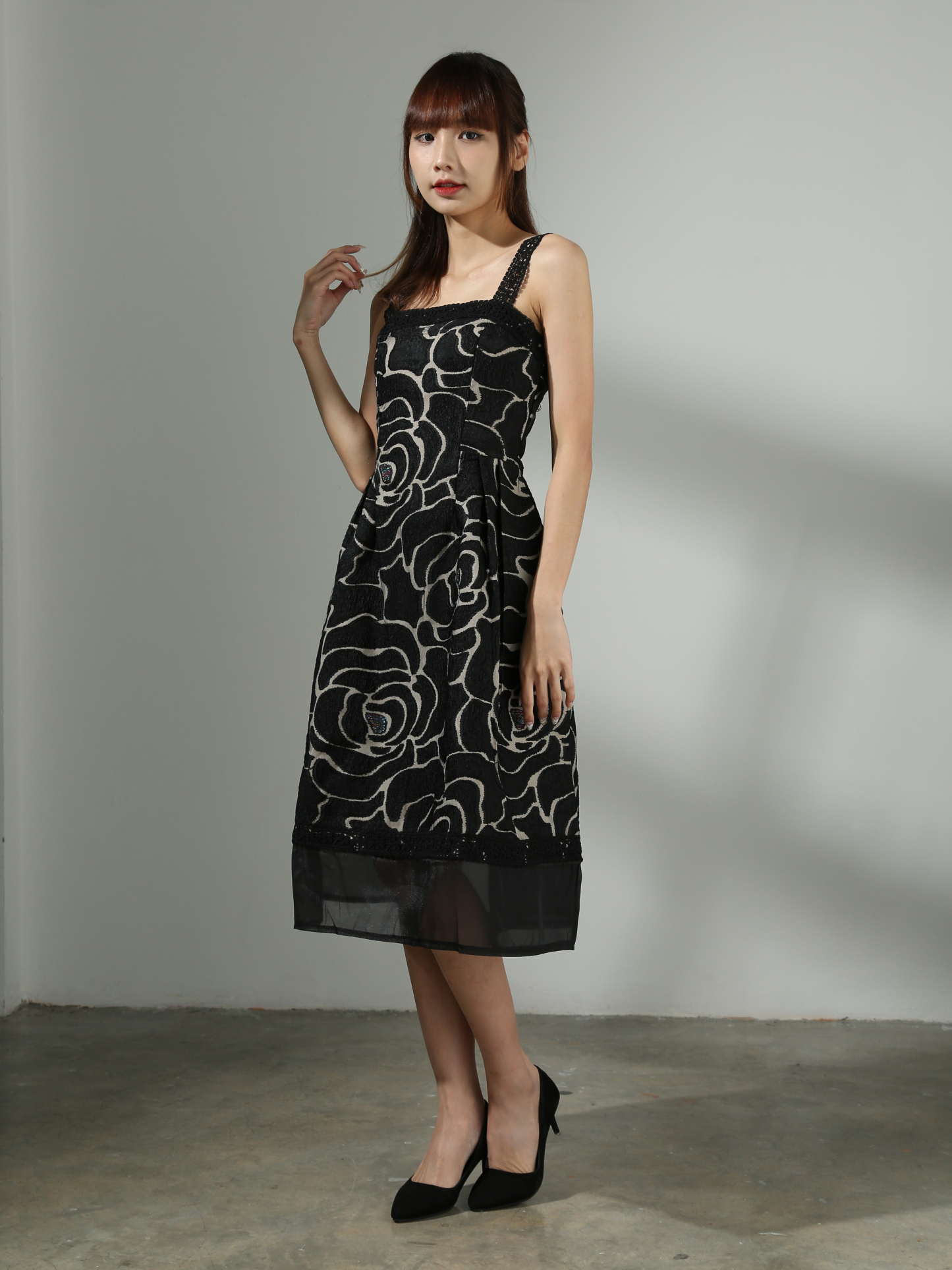 [PREORDER] Flower Elegant Dress AC623