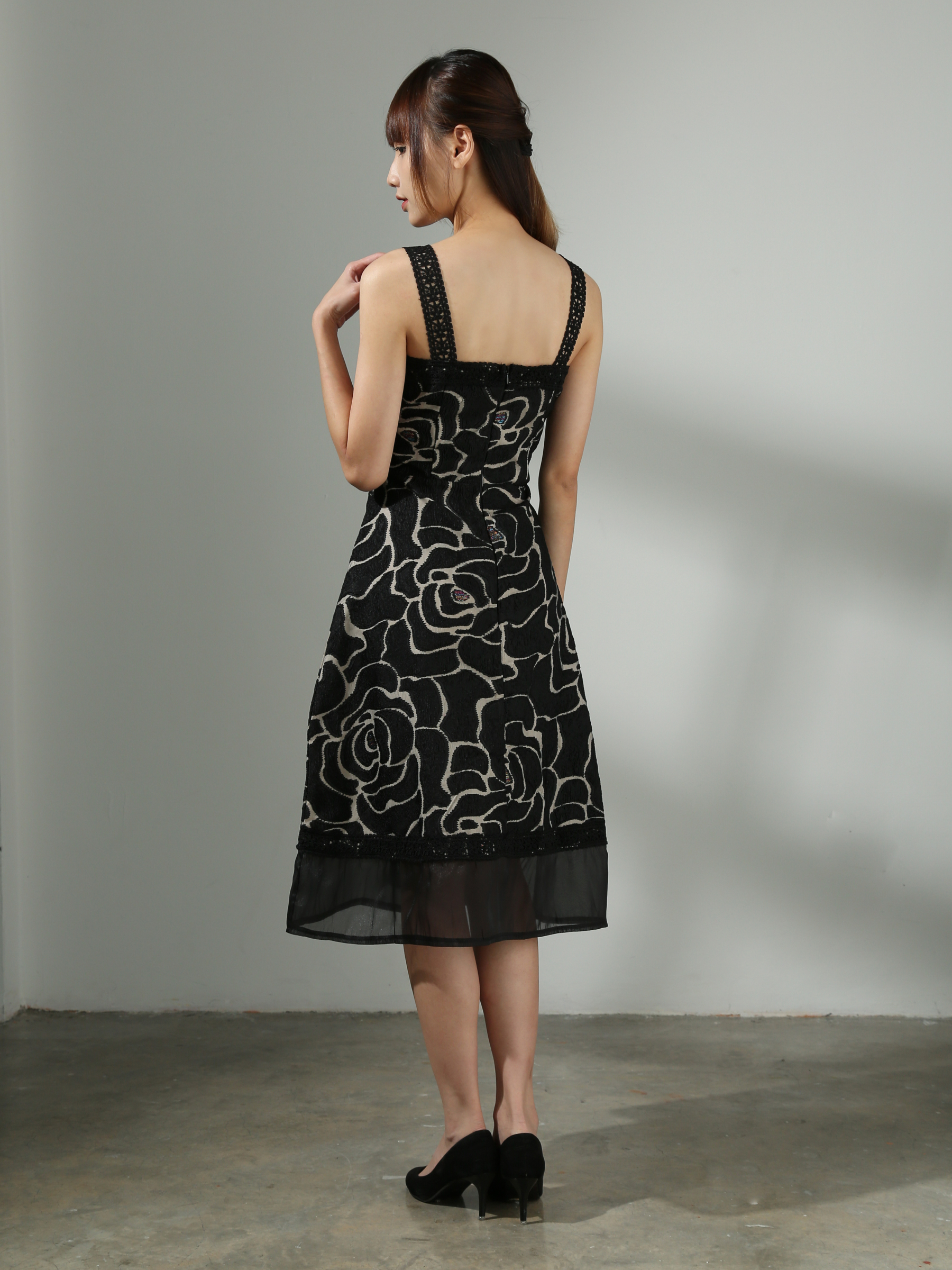 [PREORDER] Flower Elegant Dress AC623