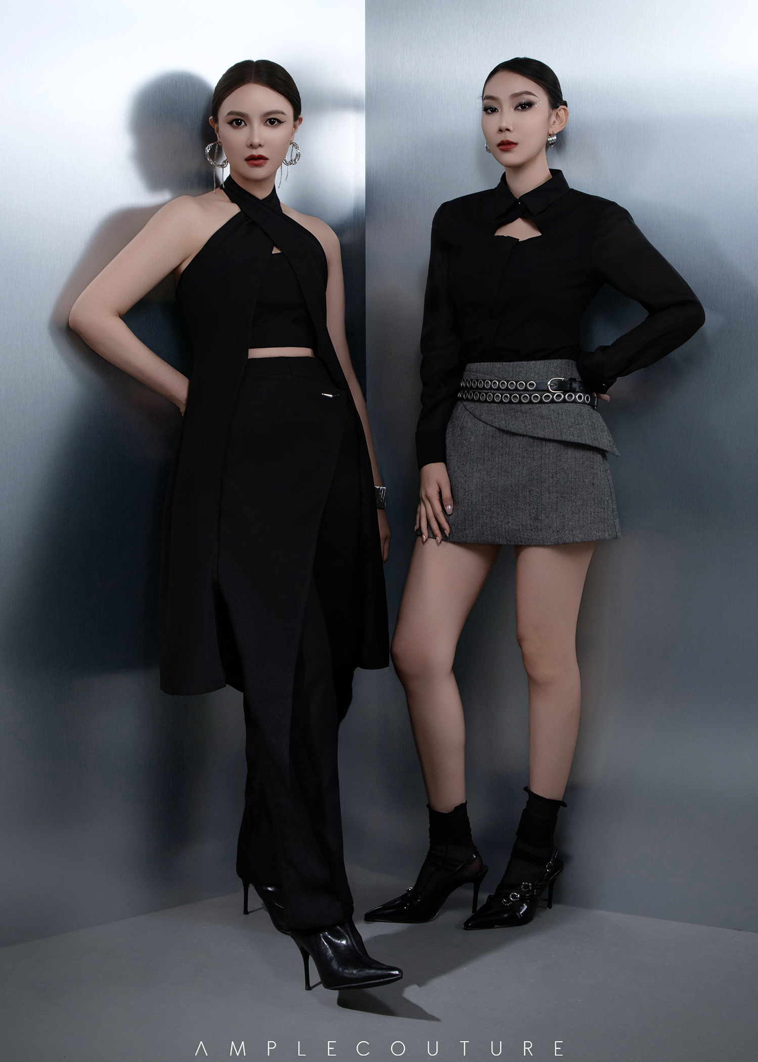 Knitted Skirt Pants AC223