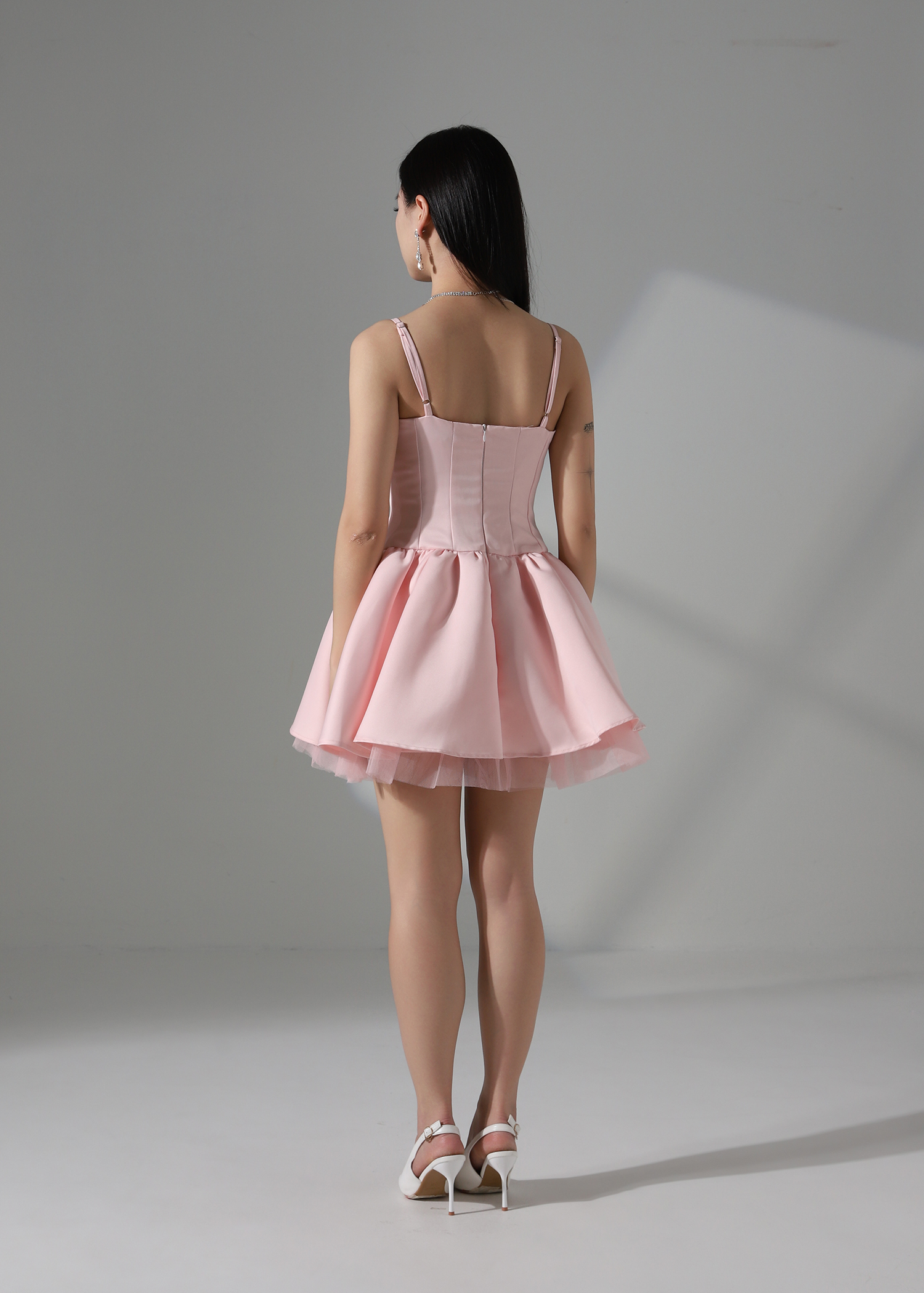 Elegant Wear With Net Dress AC653